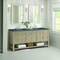 James Martin Vanities 72'' Double Vanity, Whitewashed Oak w/ 3 CM Parisien Bleu Quartz Top 330-V72-WWO-3PBL - alternate 3